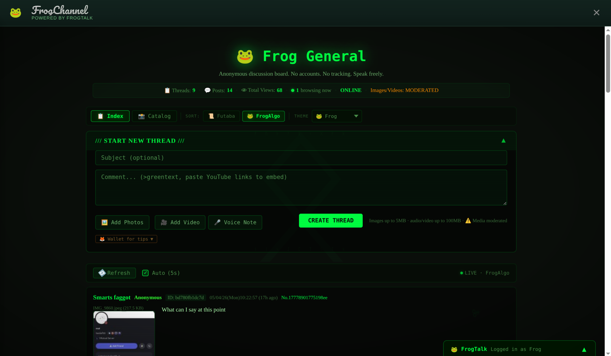 frogtalk
